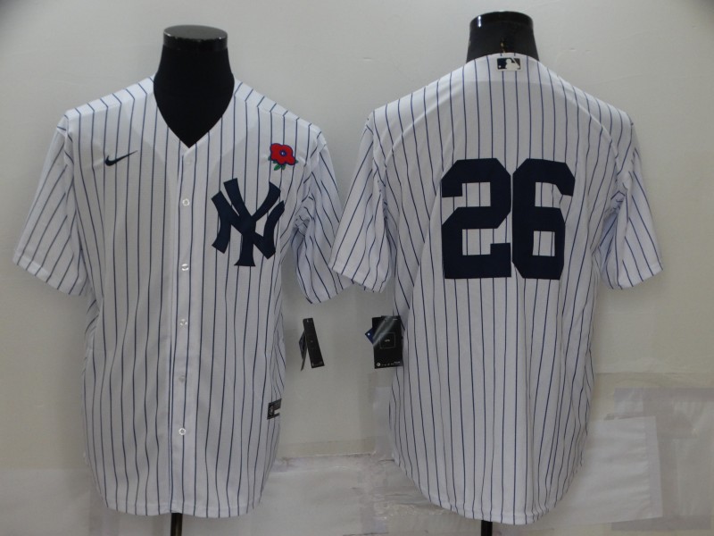 Men's New York Yankees #26 DJ LeMahieu White Cool Base Stitched Baseball Jersey Men's New York Yankees #26 DJ LeMahieu White Cool Base Stitched Baseball Jersey
